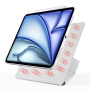 Магнитен калъф с оригами стойка за iPad Air 4 (2020) / Air 5 (2022) / Air 11" (2024-2026) / Pro 11" (2018) - сив