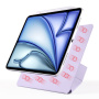 Магнитен калъф с оригами стойка за iPad Air 4 (2020) / Air 5 (2022) / Air 11" (2024-2026) / Pro 11" (2018) - лилав