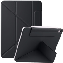 Магнитен калъф с оригами стойка за iPad mini 6 / mini 7 - черен