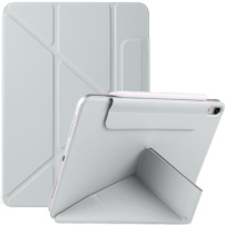 Магнитен калъф с оригами стойка за iPad 10.9" (2022) / 11" (2025) - сив