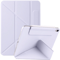 Магнитен калъф с оригами стойка за iPad 10.9" (2022) / 11" (2025) - лилав