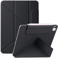Магнитен калъф с origami стойка за iPad Pro 11" (2024/2025) - черен