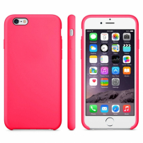 Противоплъзгащ матов калъф за Apple iPhone 6 / 6S - розов
