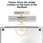 ENKAY тънък кейс за клавиатура (EU) за MacBook 12" (A1534) / Pro 13" (A1708) - чист