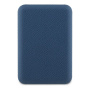 Guess Grained Triangle Logo безжично MagSafe powerbank с USB-C порт - 5 000 mAh - тъмно синьо