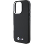 BMW M Kevlar Metal Logo калъф за iPhone 16 Pro - черен