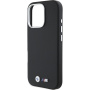 BMW M Kevlar Metal Logo калъф за iPhone 16 Pro Max - черен