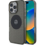Mercedes Калъф Star Pattern с MagSafe за iPhone 16 Pro - сив