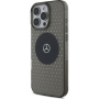 Mercedes Калъф Star Pattern с MagSafe за iPhone 16 Pro - сив