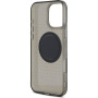 Mercedes Калъф Star Pattern с MagSafe за iPhone 16 Pro - сив