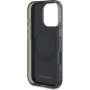 Mercedes Двуслоен калъф с MagSafe за iPhone 16 Pro Max - черен и сребрист