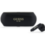 Guess Безжични слушалки Elongated Metallic TWS - черни