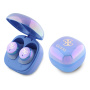 Guess Безжични слушалки 4G Logo Mini TWS - Сини