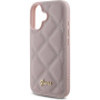 Guess Ватиран калъф за iPhone 16 - розов
