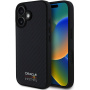 Oracle Red Bull Racing Carbon Shiny Logo cover с MagSafe за iPhone 16 - черен