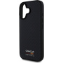 Oracle Red Bull Racing Carbon Shiny Logo cover с MagSafe за iPhone 16 - черен
