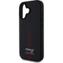 Oracle Red Bull Racing Калъф Carbon Powerbar с MagSafe за iPhone 16 - черен