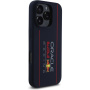 Oracle Red Bull Racing Силиконов кейс Vertical Logo с MagSafe за iPhone 16 Pro Max - тъмно син