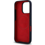 Oracle Red Bull Racing Силиконов кейс Vertical Logo с MagSafe за iPhone 16 Pro Max - тъмно син