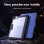 NILLKIN Bumper PRO Protective удароустойчив калъф за iPad Air 13" (2024-2026) - черен