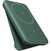 Voltme MagPak 5K Series Wireless MagSafe Power Bank с USB-C порт - 5,000mAh - Тъмнозелен