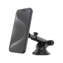 FIXED MagMount XL магнитна стойка за кола за стъкло и табло за iPhone - черна