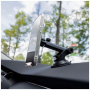 FIXED MagMount XL магнитна стойка за кола за стъкло и табло за iPhone - черна