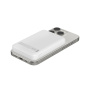 BELKIN Boost Charge Pro безжична MagSafe powerbank със стойка и USB-C порт - 8 000 mAh - бяла