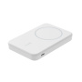 BELKIN Boost Charge Pro безжична MagSafe powerbank със стойка и USB-C порт - 8 000 mAh - бяла