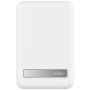 BELKIN Boost Charge Pro безжична MagSafe powerbank със стойка и USB-C порт - 8 000 mAh - бяла