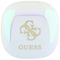 Guess Безжични слушалки 4G Logo Mini TWS - бели