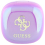 Guess Безжични слушалки 4G Logo Mini TWS - лилави