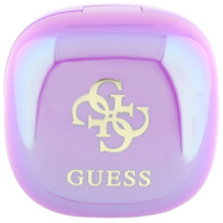 Guess Безжични слушалки 4G Logo Mini TWS - лилави