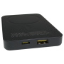 Appleking безжична външна батерия с бързо зареждане MagSafe и дисплей - 10 000 mAh - черна