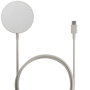 Native Union SnapStand безжично MagSafe зарядно устройство с изскачаща стойка за iPhone / AirPods - 15W - сиво