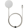 Native Union SnapStand безжично MagSafe зарядно устройство с изскачаща стойка за iPhone / AirPods - 15W - сиво