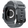 Spigen Rugged Armor Pro супер издръжлив калъф с каишка за Apple Часовник 46 мм - сив