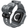 Spigen Rugged Armor Pro супер издръжлив калъф с каишка за Apple Часовник 46 мм - сив