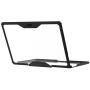 UAG Plyo удароустойчив прозрачен кейс за MacBook Air 13" (A2681 / A3113 / A3240 / A3449) - черен