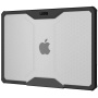 UAG Plyo удароустойчив прозрачен кейс за MacBook Air 13" (A2681 / A3113 / A3240 / A3449) - черен