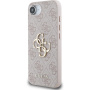Guess 4G Metal Logo калъф за iPhone 16e / 17e - розов