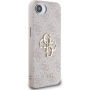 Guess 4G Metal Logo калъф за iPhone 16e / 17e - розов