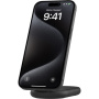 BELKIN Boost Charge Qi2 2-в-1 сгъваема магнитна безжична стойка за iPhone / AirPods - 15W - черна