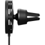 iOttie Velox Mini Qi2 магнитна стойка за кола за вентилационни отвори с безжично зареждане за iPhone - черна