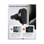 iOttie Velox Mini Qi2 магнитна стойка за кола за вентилационни отвори с безжично зареждане за iPhone - черна