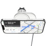 BELKIN Магнитна стойка за вентилация за кола Boost Charge Pro с безжично зареждане за iPhone - сребриста