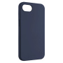 FIXED MagFlow силиконов кейс с MagSafe за iPhone 16e / 17e - тъмносин