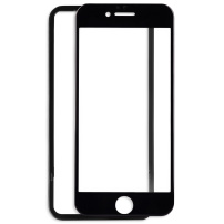 Appleking 3D case friendly първокачествено защитно стъкло за iPhone 7 / 8 - черно