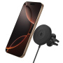 Spigen OneTap Pro 4 AirVent магнитна стойка за кола за вентилационни отвори с безжично зареждане за iPhone - черна