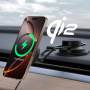 Spigen OneTap Pro 4 Магнитна стойка за кола за стъкло и табло с безжично зареждане за iPhone - черна